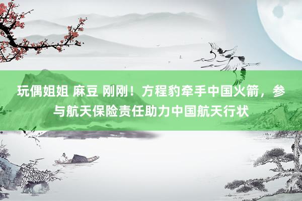 玩偶姐姐 麻豆 刚刚！方程豹牵手中国火箭，参与航天保险责任助力中国航天行状