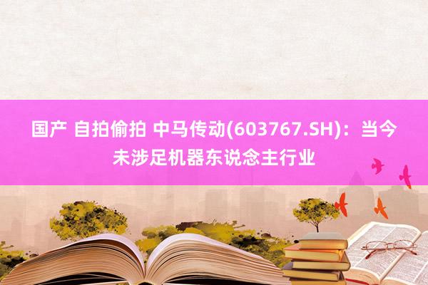国产 自拍偷拍 中马传动(603767.SH)：当今未涉足机器东说念主行业