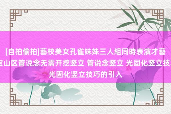 [自拍偷拍]藝校美女孔雀妹妹三人組同時表演才藝 上海市宝山区管说念无需开挖竖立 管说念竖立 光固化竖立技巧的引入